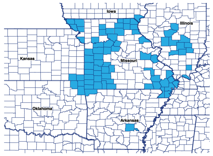 Service Map - Residential - Central - Liberty