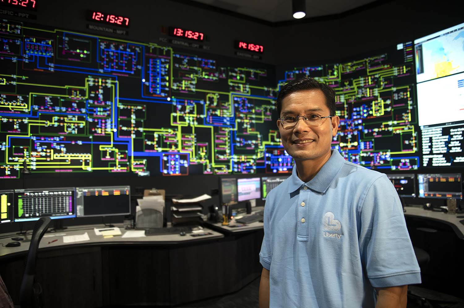 The 'big-picture' view: Liberty System Operations keeps the grid healthy - and your lights on